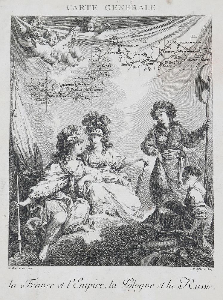 Große Abbildung Nr.4: 137-2086 Chappe d'Auteroche,(J.).: (Verschiedene Länder - Geschichte, Russland)