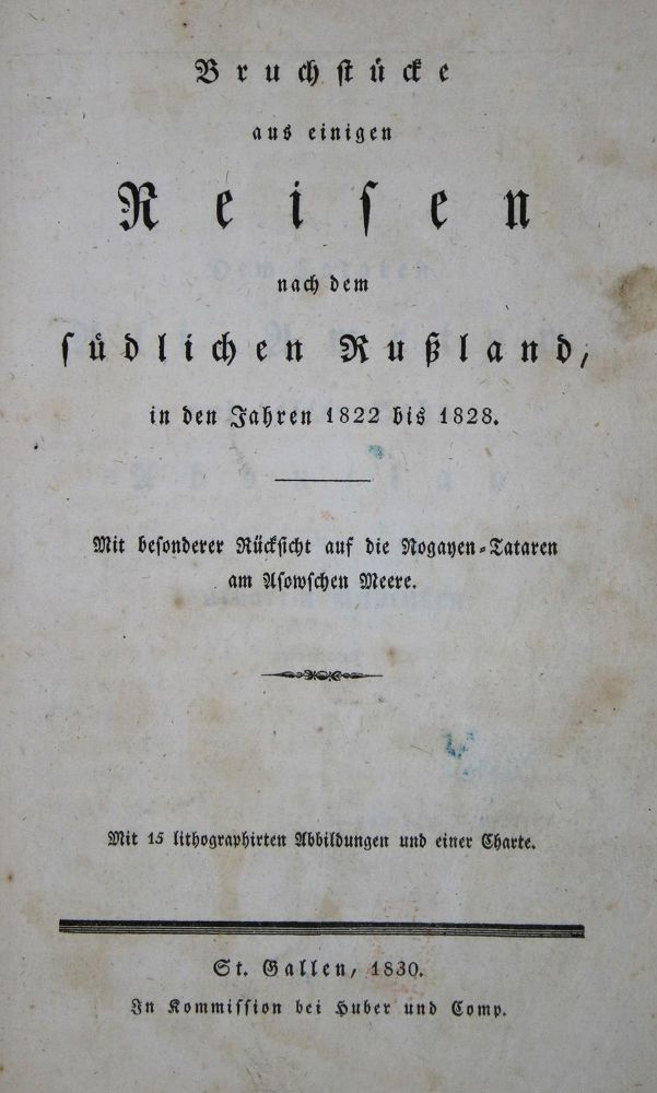 Große Abbildung Nr.4: 137-2088 (Schlatter,D.).: (Verschiedene Länder - Geschichte, Russland)