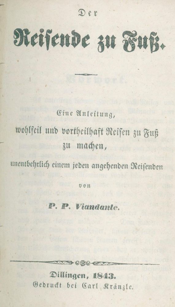 Große Abbildung Nr.1: 137-2106 Viandante,P.P.: (Verschiedene Länder - Geschichte)