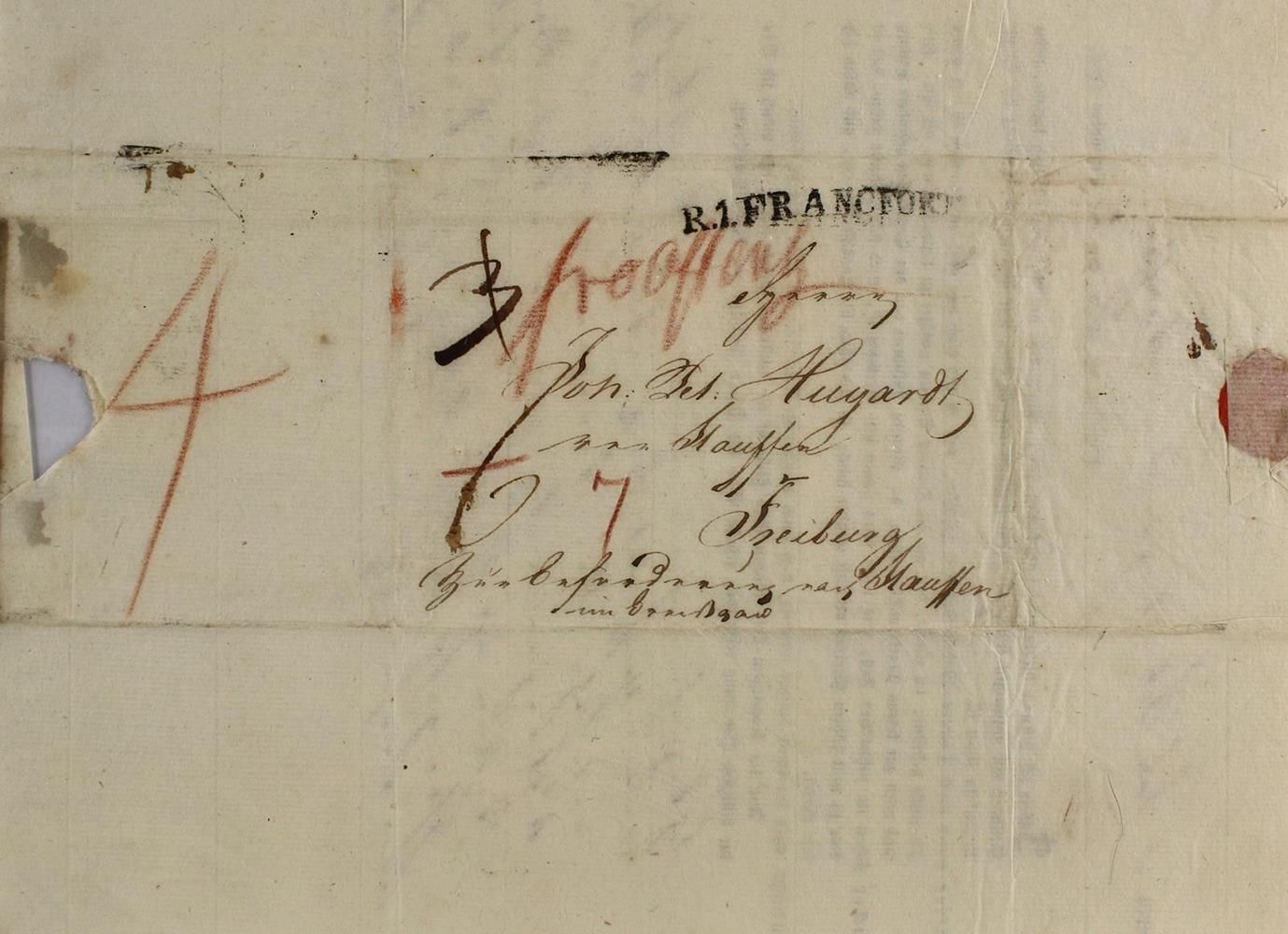 Große Abbildung Nr.3: 137-2117 Brentano, Franz Domincus,: (Autographen)