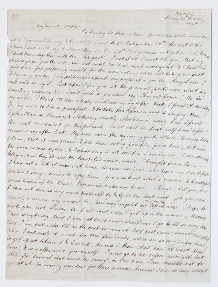 Große Abbildung Nr.1: 137-2118 Bunsen, Ernst Christian Ludwig von,: (Autographen)