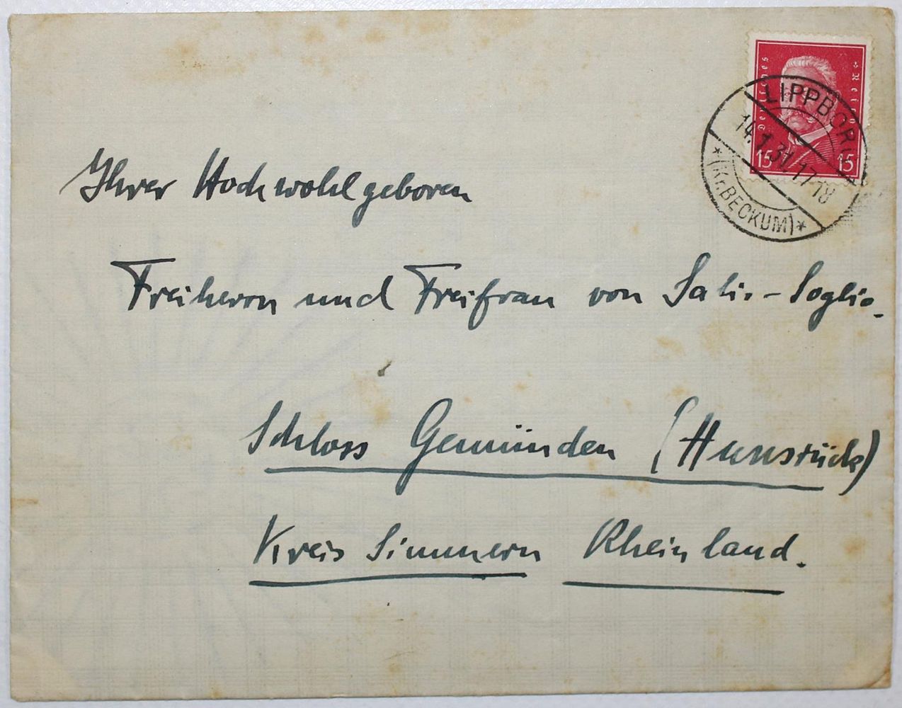 Große Abbildung Nr.3: 137-2120 Christoph Bernhard, Graf von Galen,: (Autographen)