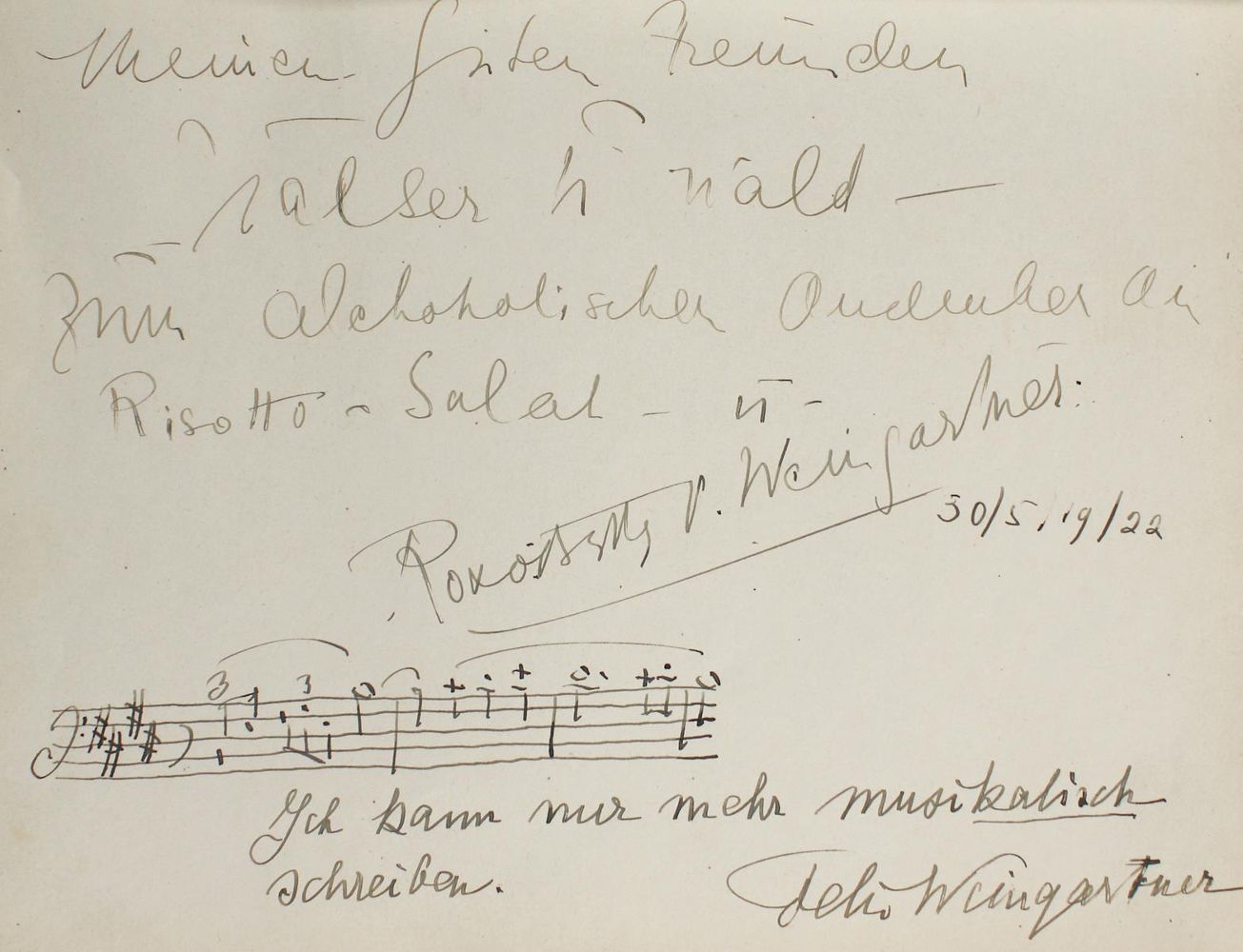 Große Abbildung Nr.5: 137-2125 Gästebuch: (Autographen)