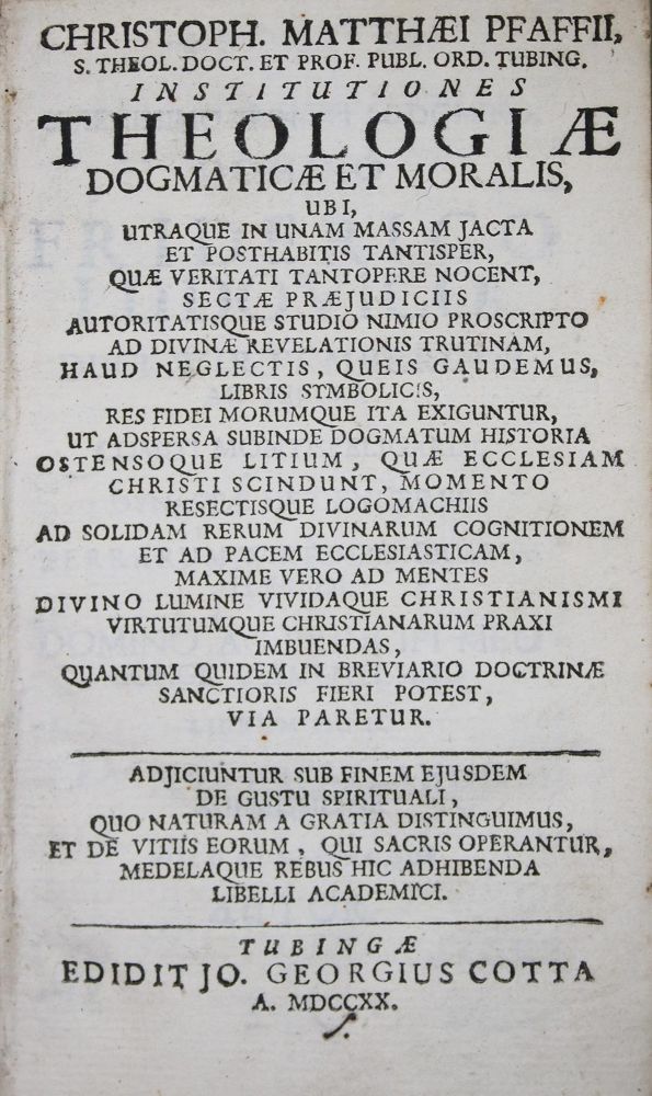 Große Abbildung Nr.111: 137-213 15 theologische Werke, in 15 Bänden.: (Konvolut)
