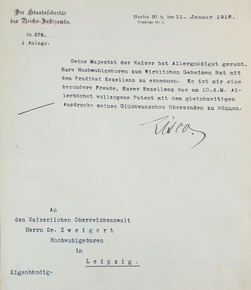 Große Abbildung Nr.3: 137-2167 Wilhelm II.: (Autographen)