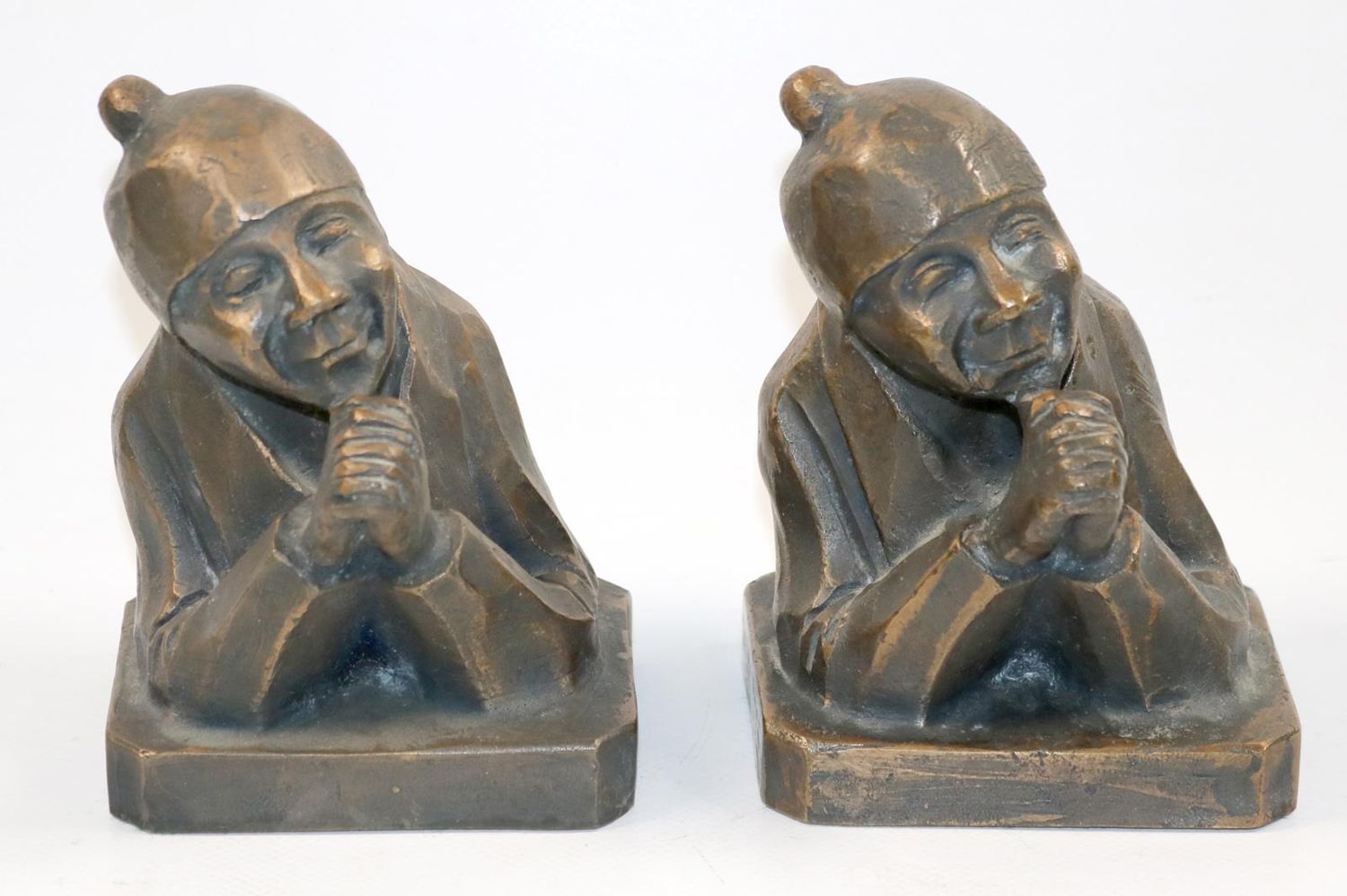 Große Abbildung Nr.1: 137-2179 Buchstützen nach Wilhelm Busch.: (Varia)