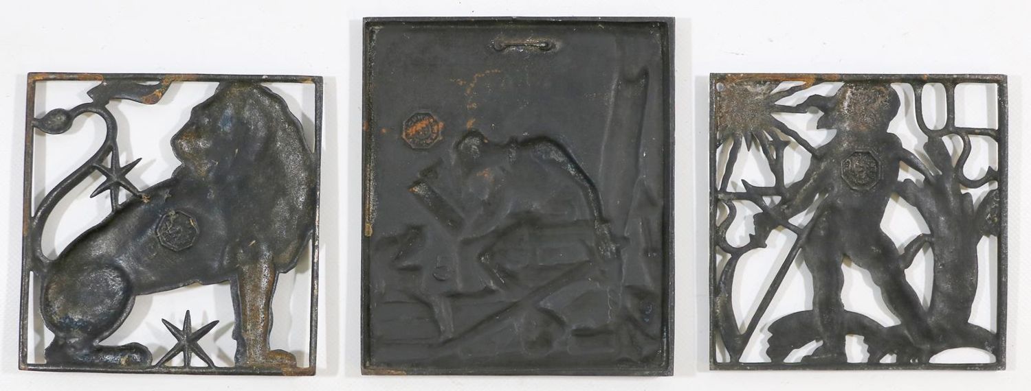 Große Abbildung Nr.2: 137-2193 Glockengießerei, Eisenrelief.: (Varia)