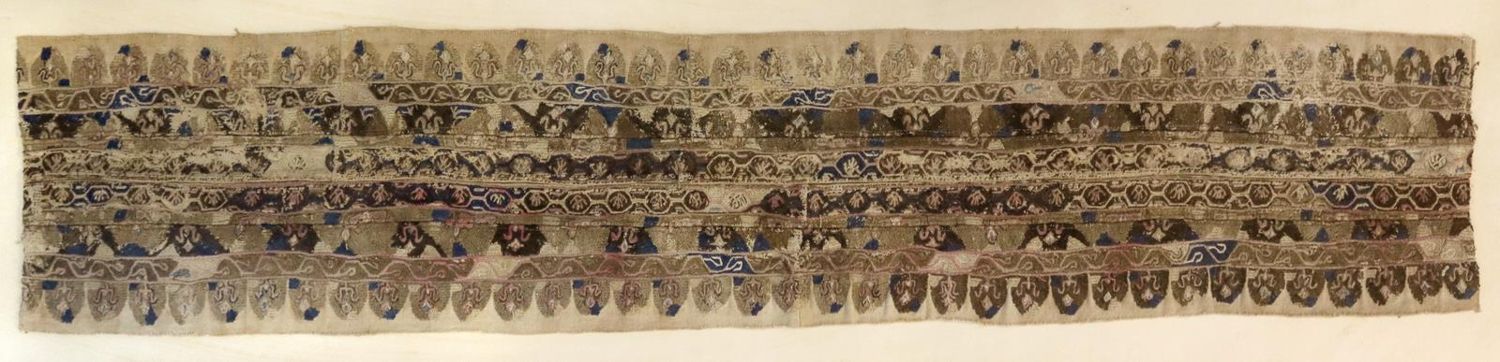 Große Abbildung Nr.1: 137-2230 Textilfragment, wohl koptisch.: (Varia, Textilien)