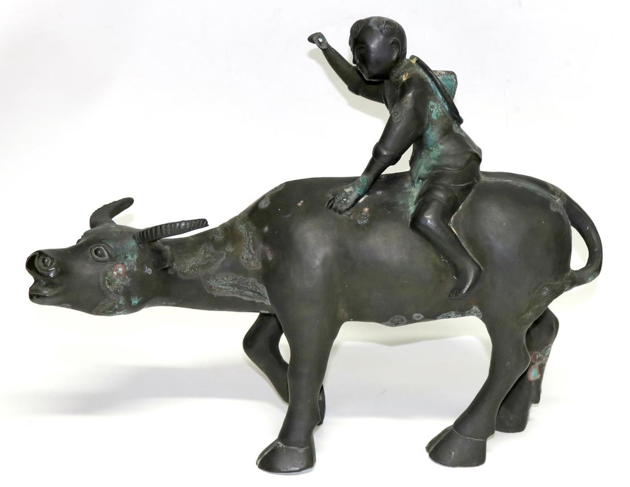 Große Abbildung Nr.1: 137-2273 Große Bronze China: (Asiatika)