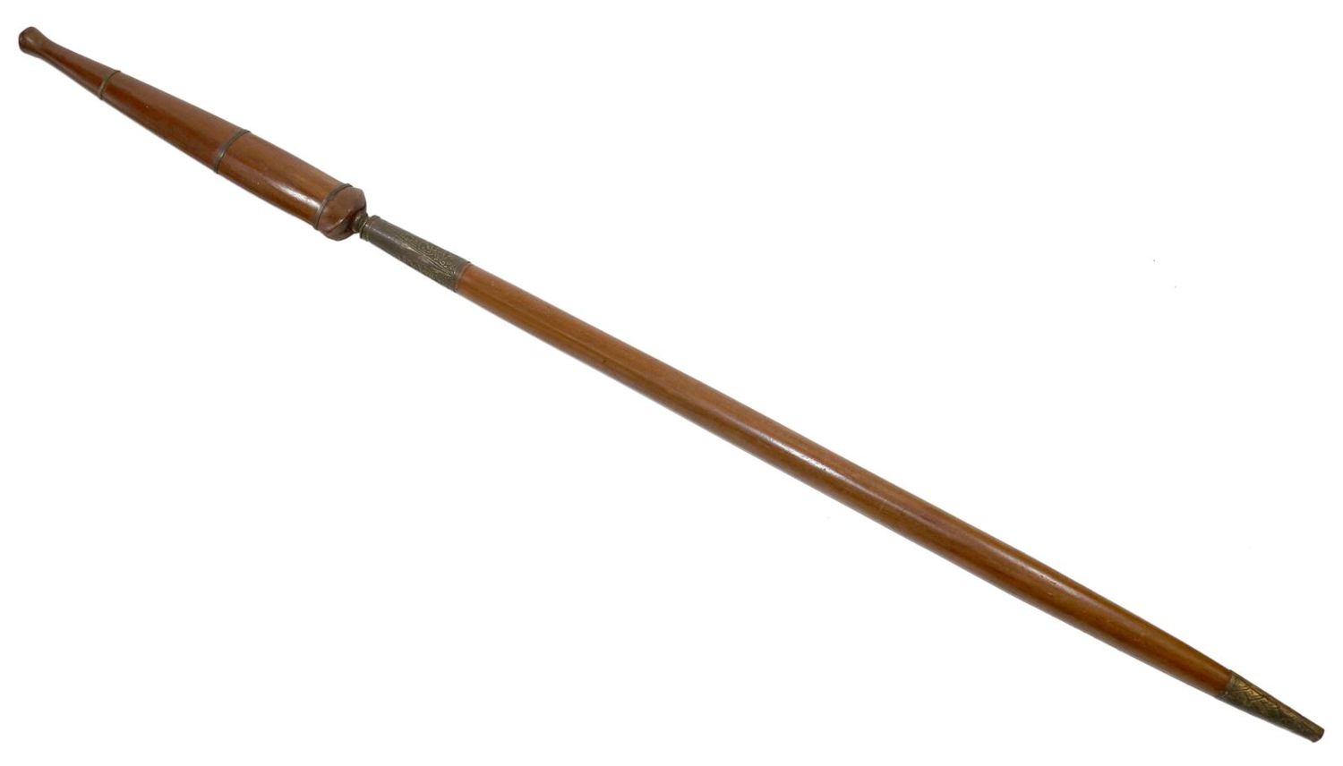 Große Abbildung Nr.1: 137-2285 Speer mit geflammter Klinge.: (Asiatika)