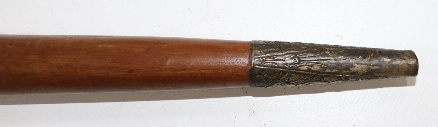 Große Abbildung Nr.4: 137-2285 Speer mit geflammter Klinge.: (Asiatika)