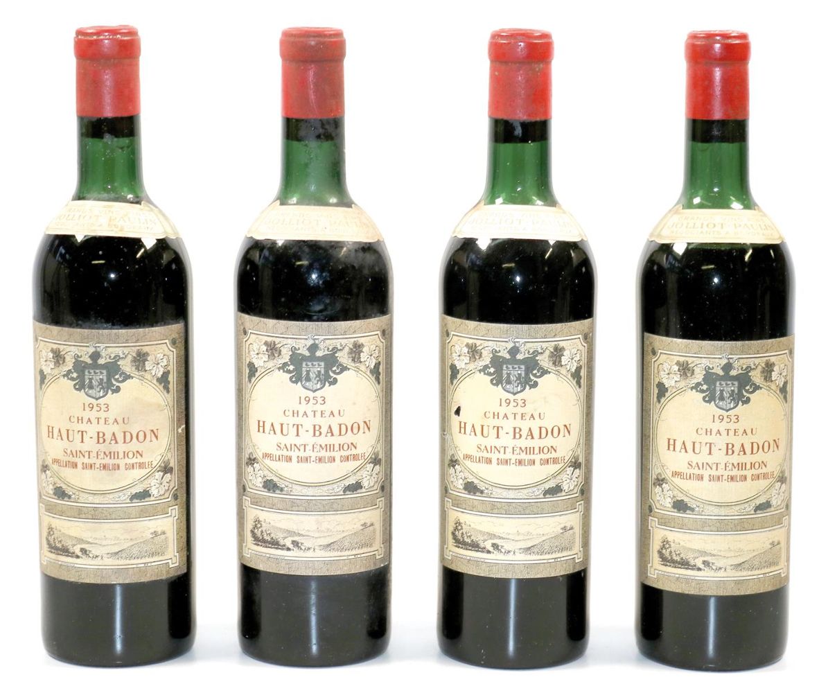 Große Abbildung Nr.1: 137-2296 Chateau Haut Badon 1953.: (Getränke, Weine)