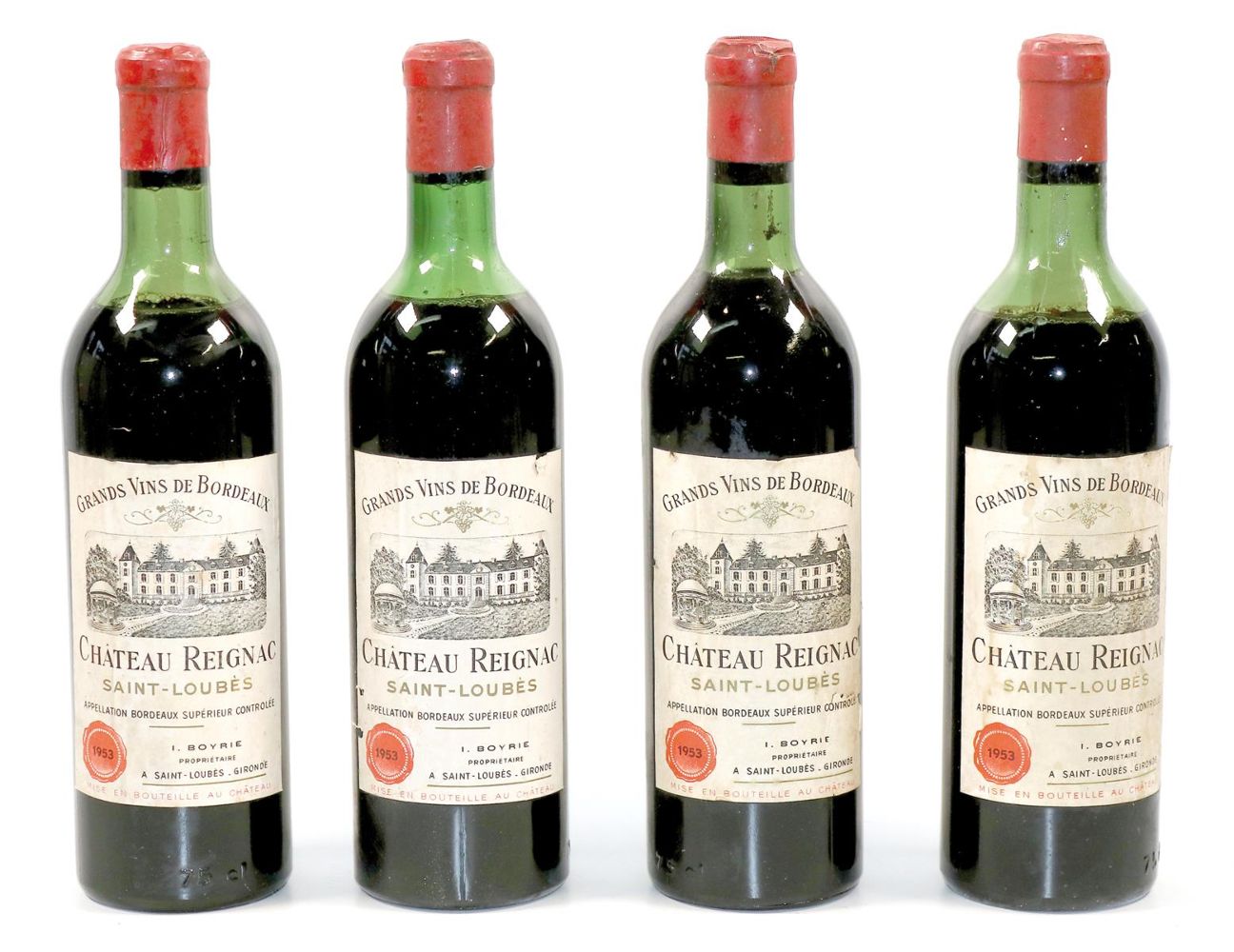 Große Abbildung Nr.1: 137-2297 Chateau Reignac 1953.: (Getränke, Weine)