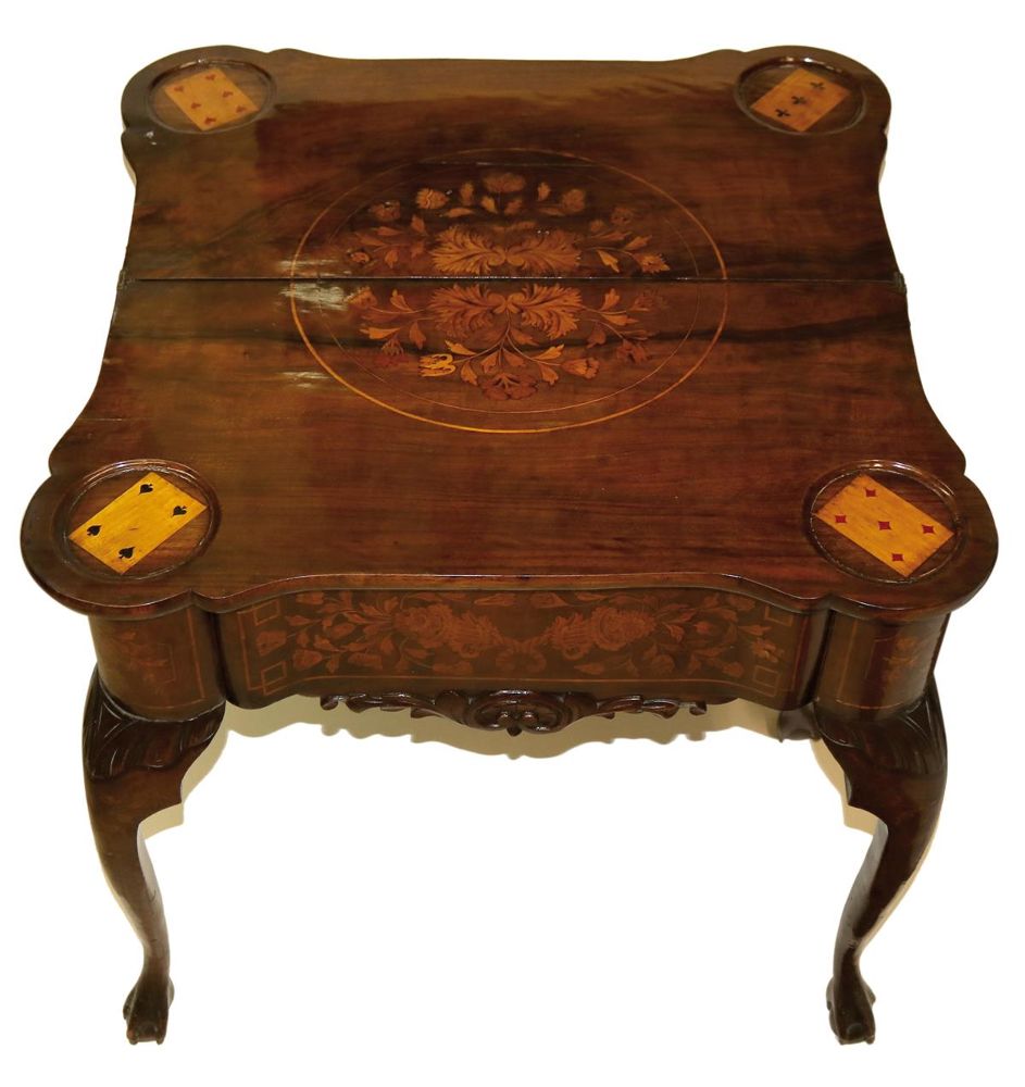 Große Abbildung Nr.1: 137-2301 Barock Spiel- Kartentisch: (Möbel)