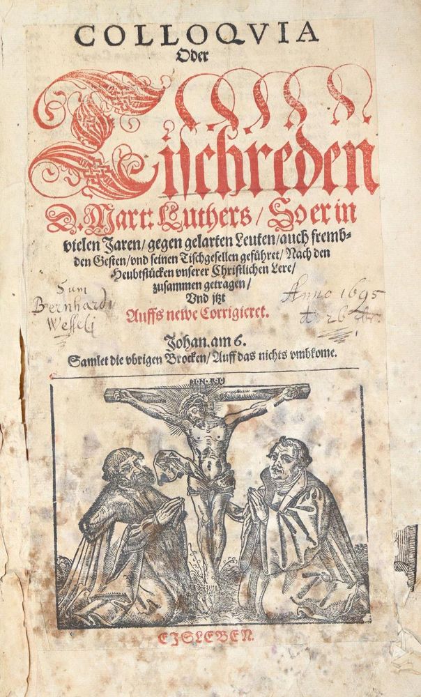 Große Abbildung Nr.1: 137-237 Luther,M.: (Alte Drucke, Handschriften und Theologie)