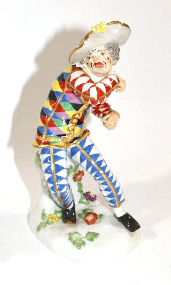 Große Abbildung Nr.1: 137-2372 Harlekin Meissen,: (Porzellan u. Keramik, Meissen)