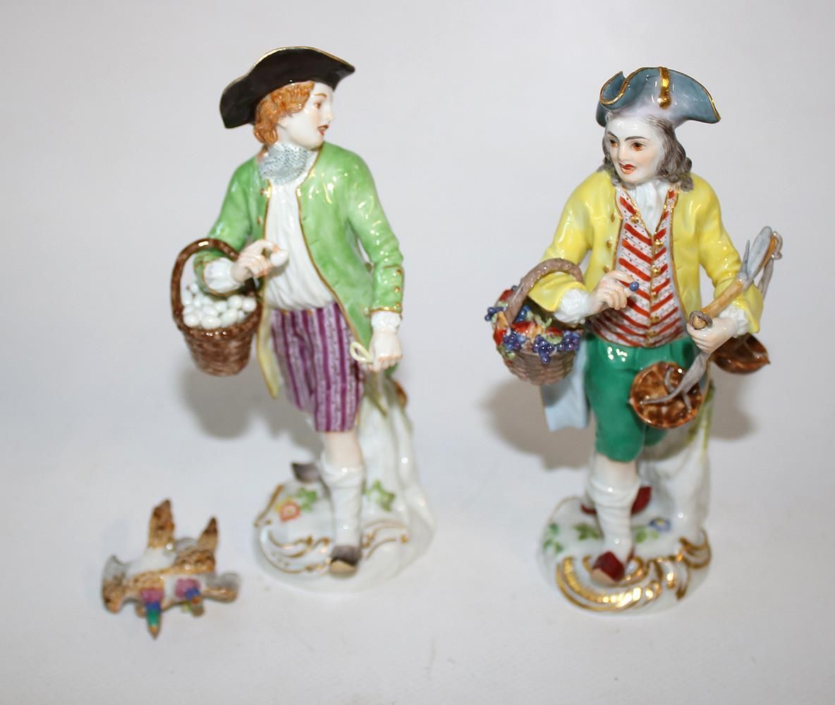Große Abbildung Nr.1: 137-2374 Meissen Cris de Paris.: (Porzellan u. Keramik, Meissen)