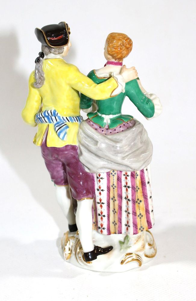 Große Abbildung Nr.2: 137-2377 Meissen Gärtnerpaar.: (Porzellan u. Keramik, Meissen)