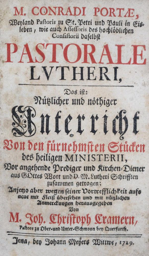 Große Abbildung Nr.1: 137-238 Porta,C.: (Luther)