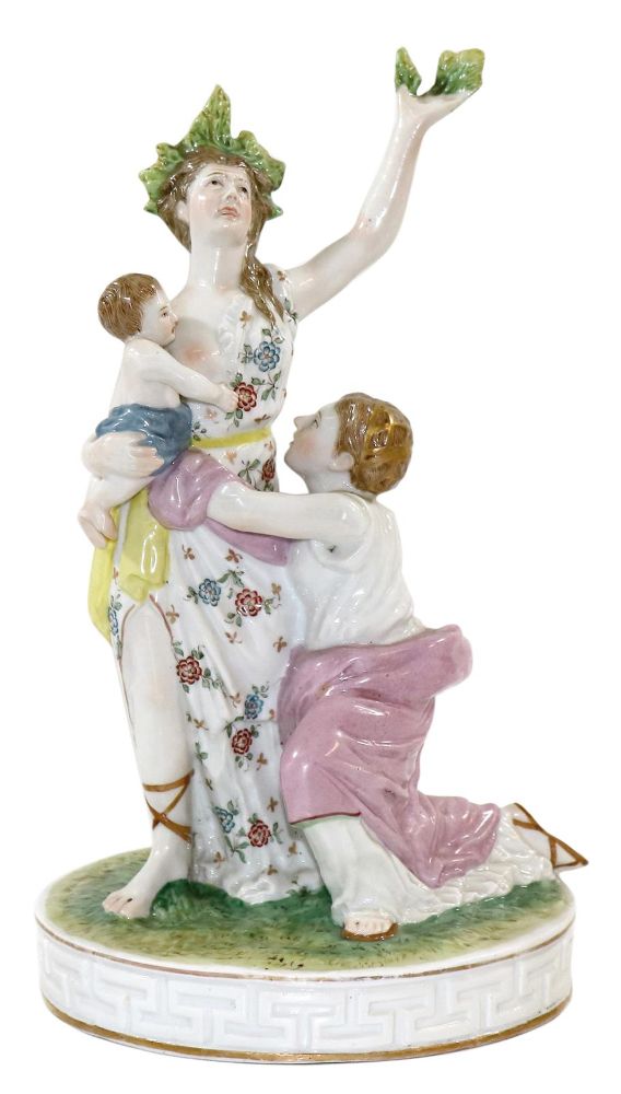 Große Abbildung Nr.1: 137-2393 Verwandlung der Latone: (Porzellan u. Keramik)