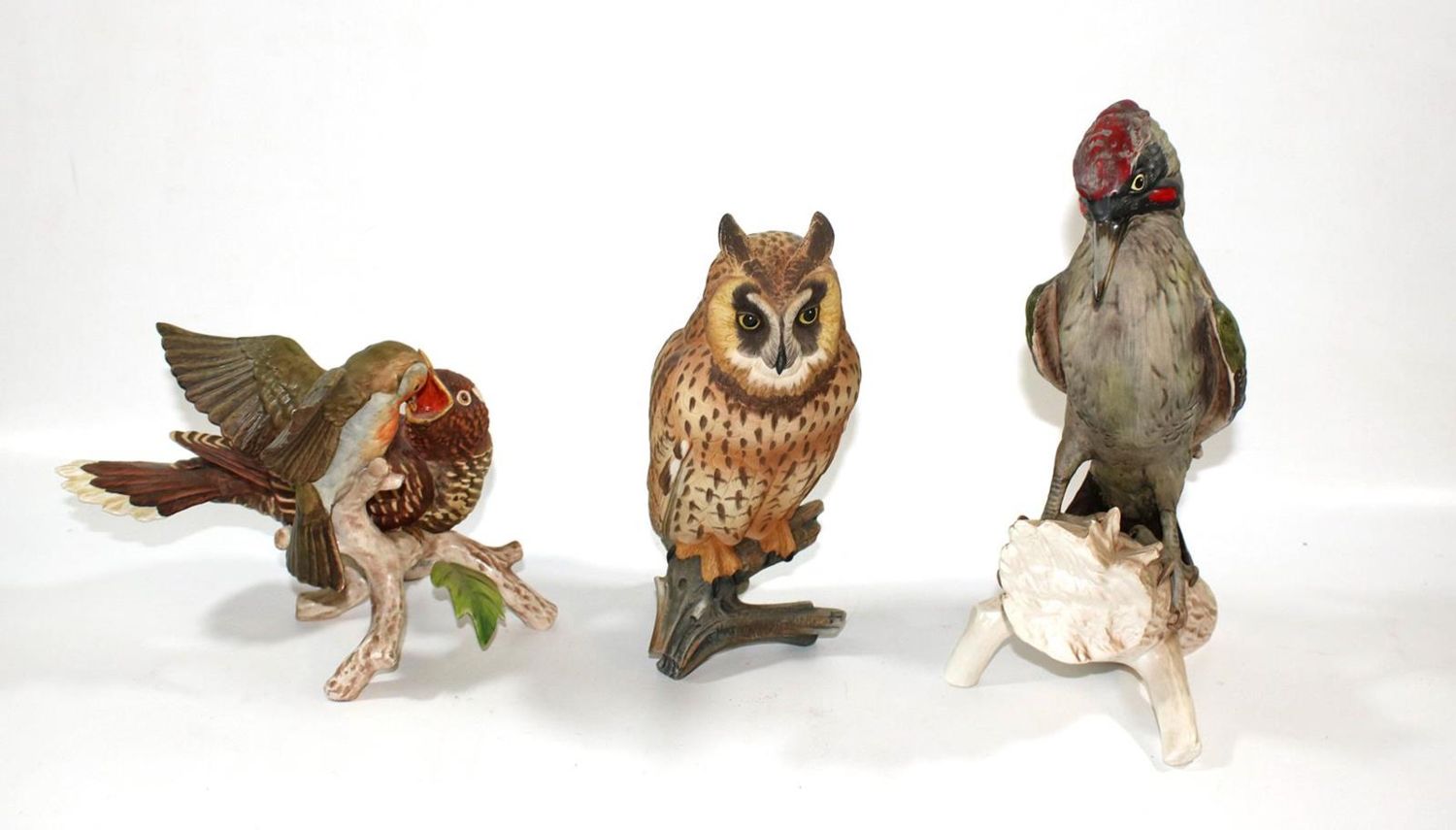 Große Abbildung Nr.1: 137-2394 Vogelsammlung der: (Porzellan u. Keramik)
