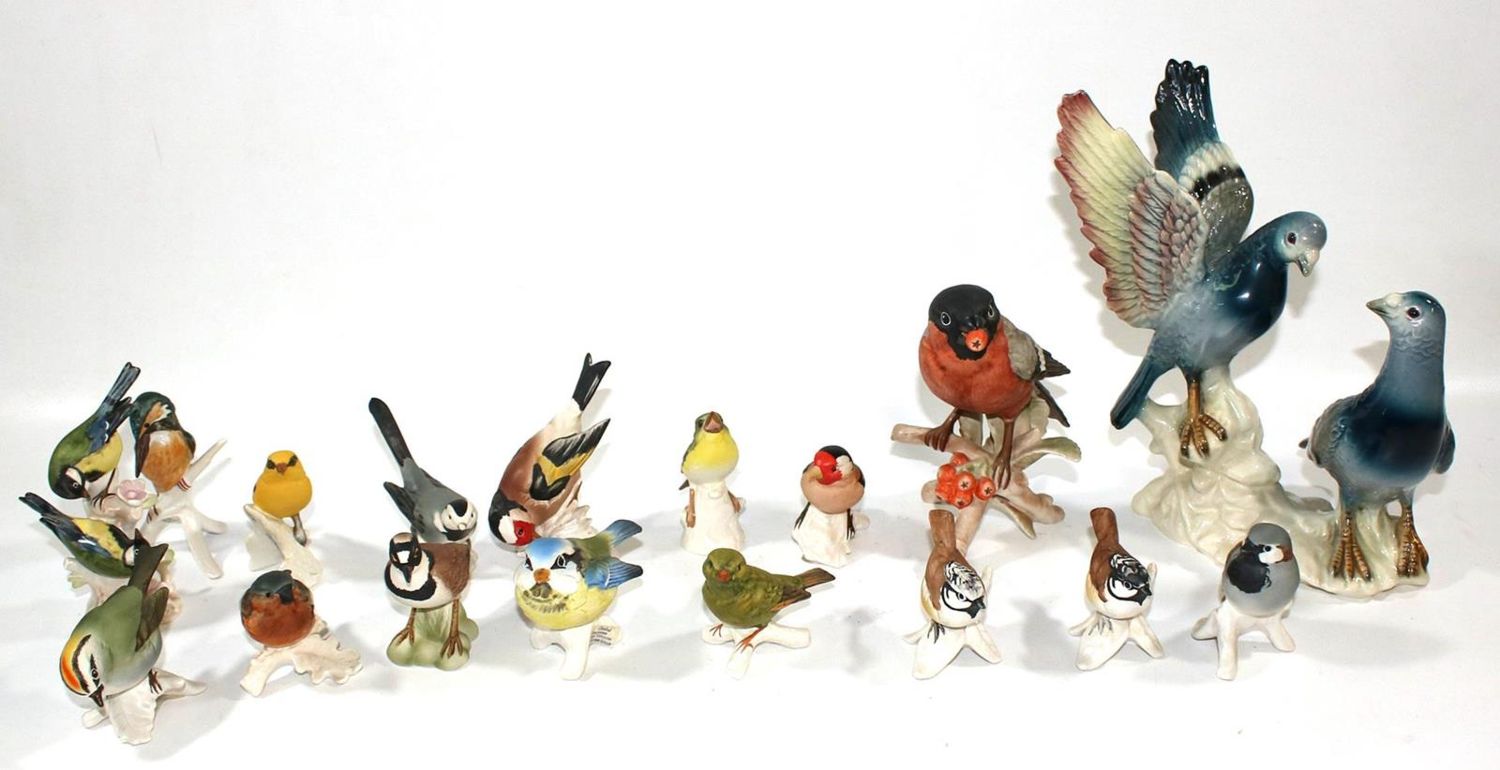 Große Abbildung Nr.2: 137-2394 Vogelsammlung der: (Porzellan u. Keramik)