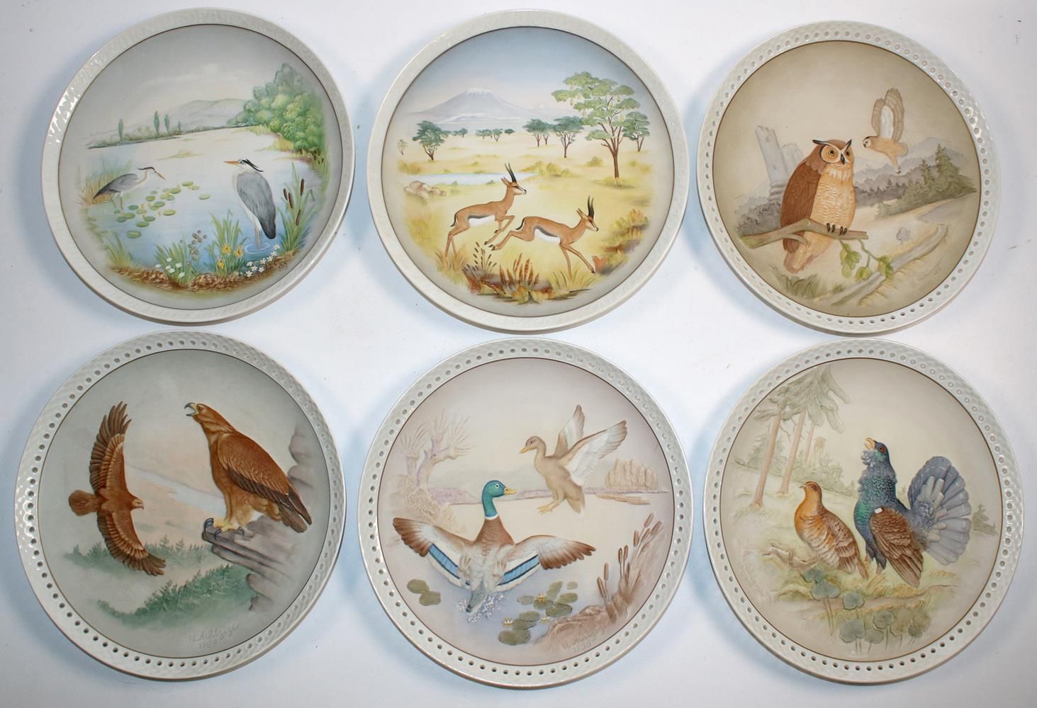Große Abbildung Nr.4: 137-2394 Vogelsammlung der: (Porzellan u. Keramik)