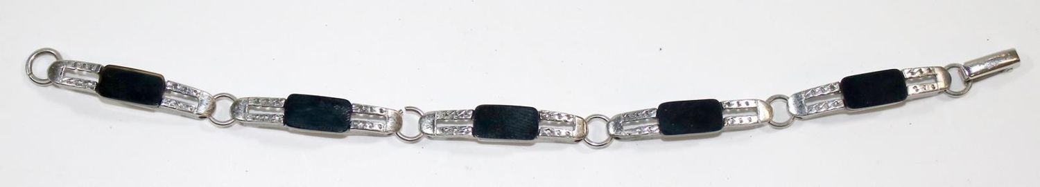 Große Abbildung Nr.1: 137-2417 Armband Art Déco,: (Schmuck, Pforzheim)