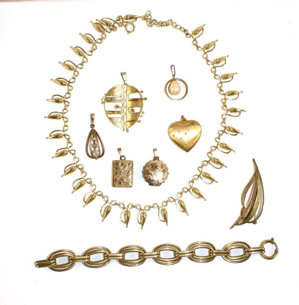 Große Abbildung Nr.1: 137-2422 Golddouble Slg.: (Schmuck, Pforzheim)