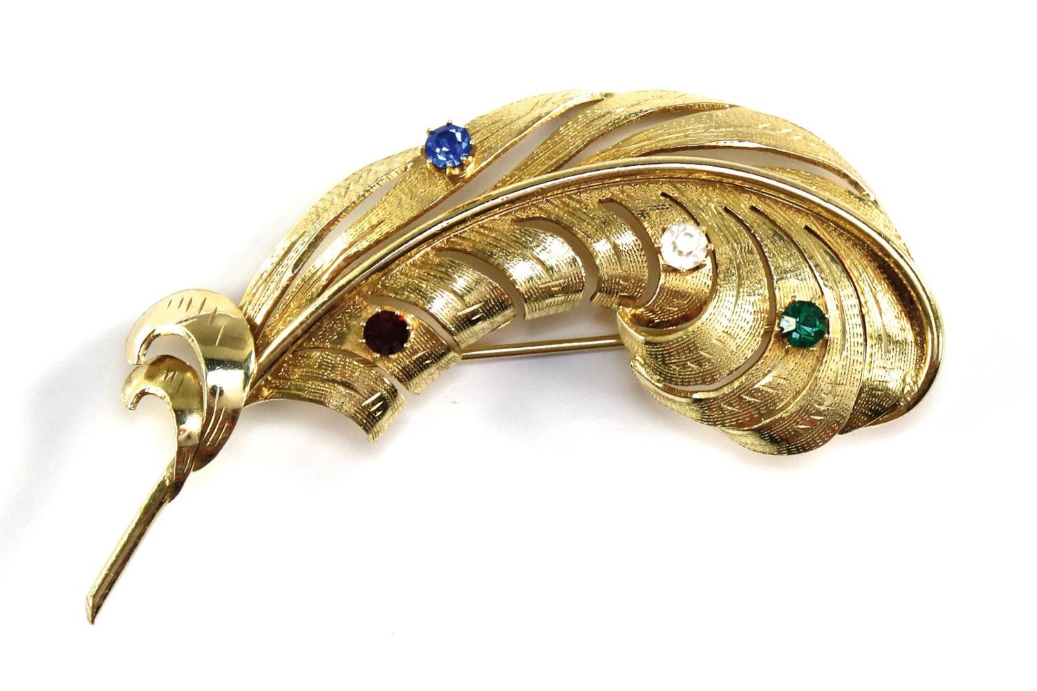 Große Abbildung Nr.1: 137-2429 Prachtbrosche Karl Herion: (Schmuck, Pforzheim)