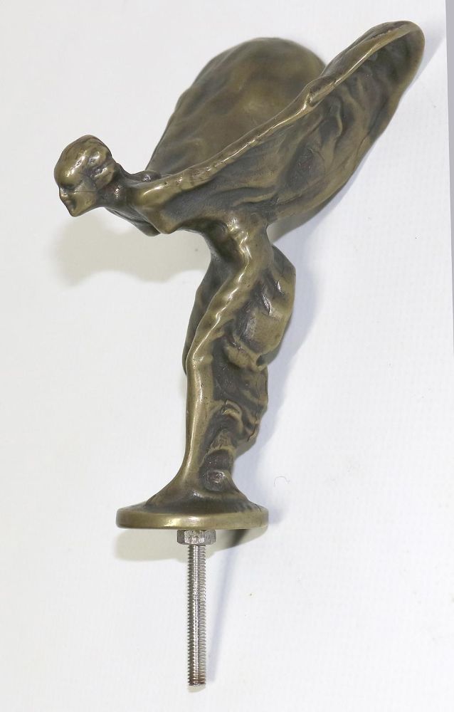Große Abbildung Nr.1: 137-2495 Kühlerfigur Rolls Royce: (Skulpturen - Plastiken)