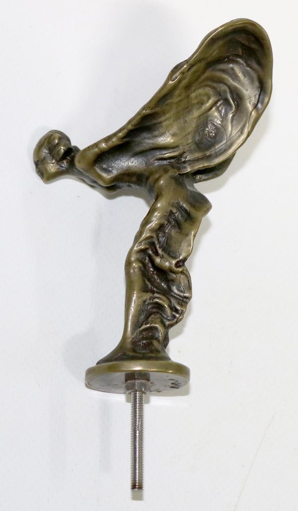 Große Abbildung Nr.3: 137-2495 Kühlerfigur Rolls Royce: (Skulpturen - Plastiken)
