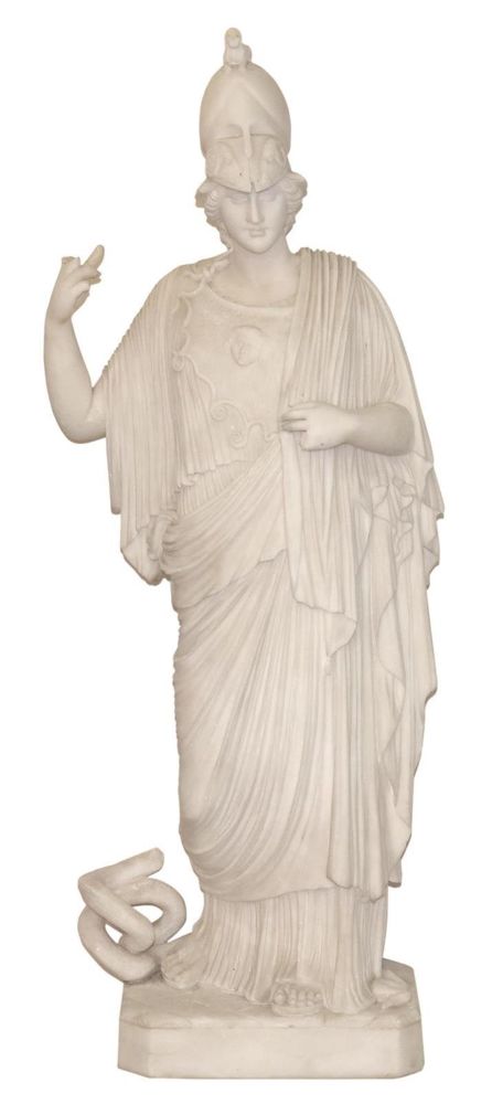 Große Abbildung Nr.1: 137-2499 Pallas Athene.: (Skulpturen - Plastiken)