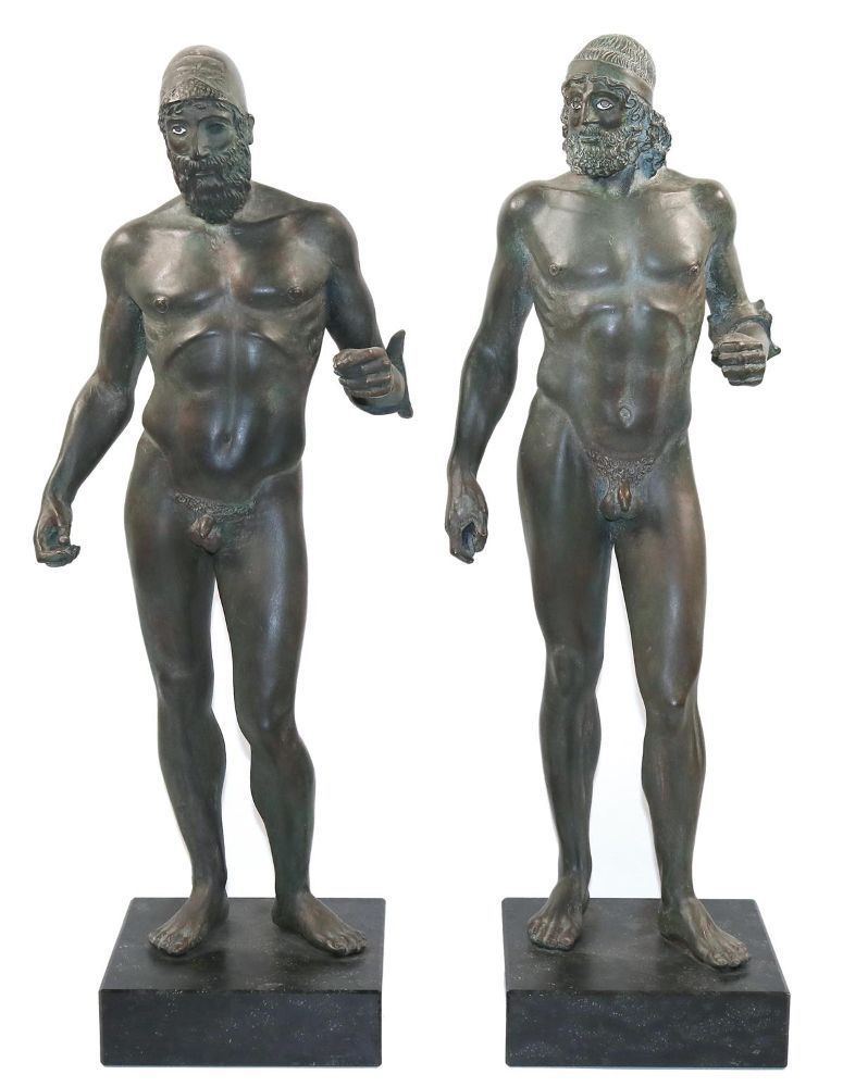 Große Abbildung Nr.1: 137-2500 Riace, das Wunder der Heroen.: (Skulpturen - Plastiken)