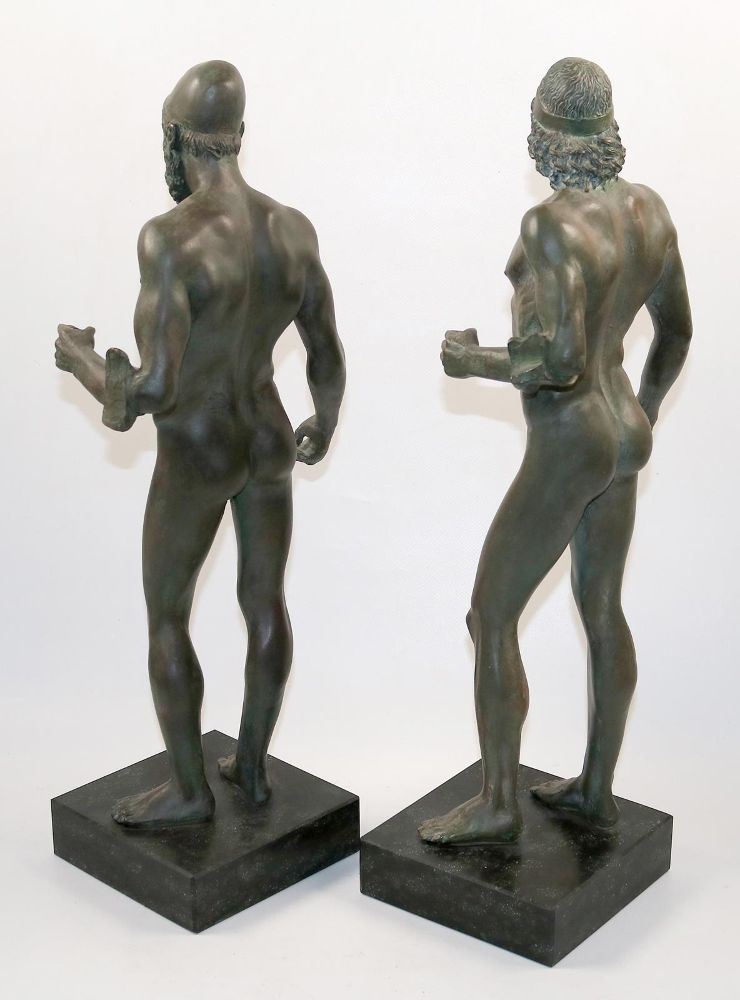 Große Abbildung Nr.4: 137-2500 Riace, das Wunder der Heroen.: (Skulpturen - Plastiken)