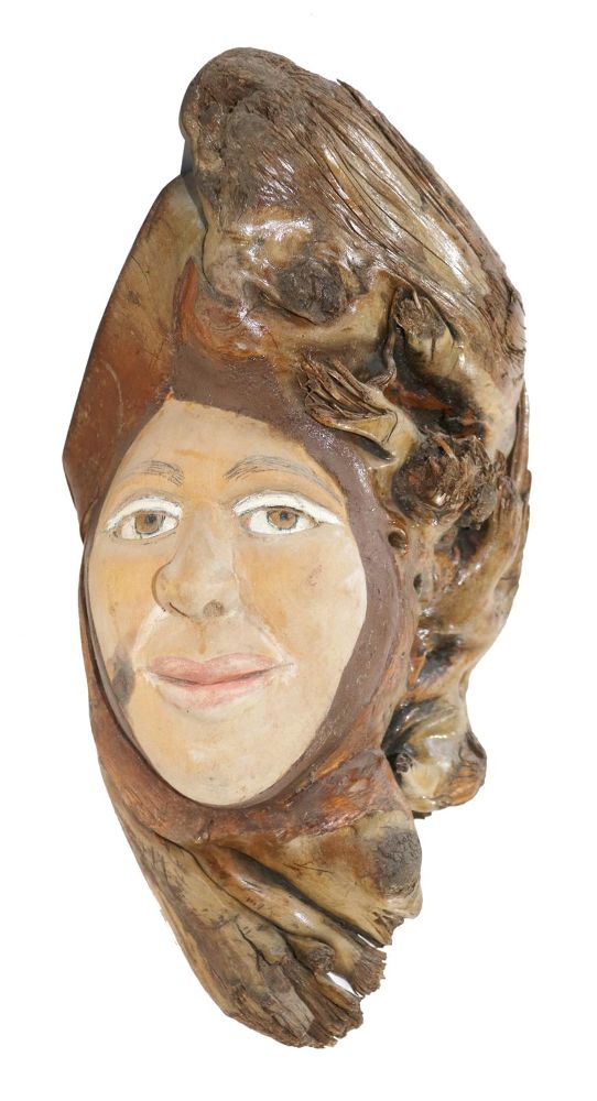 Große Abbildung Nr.1: 137-2506 Wurzelholzschnitzerei.: (Skulpturen - Plastiken)