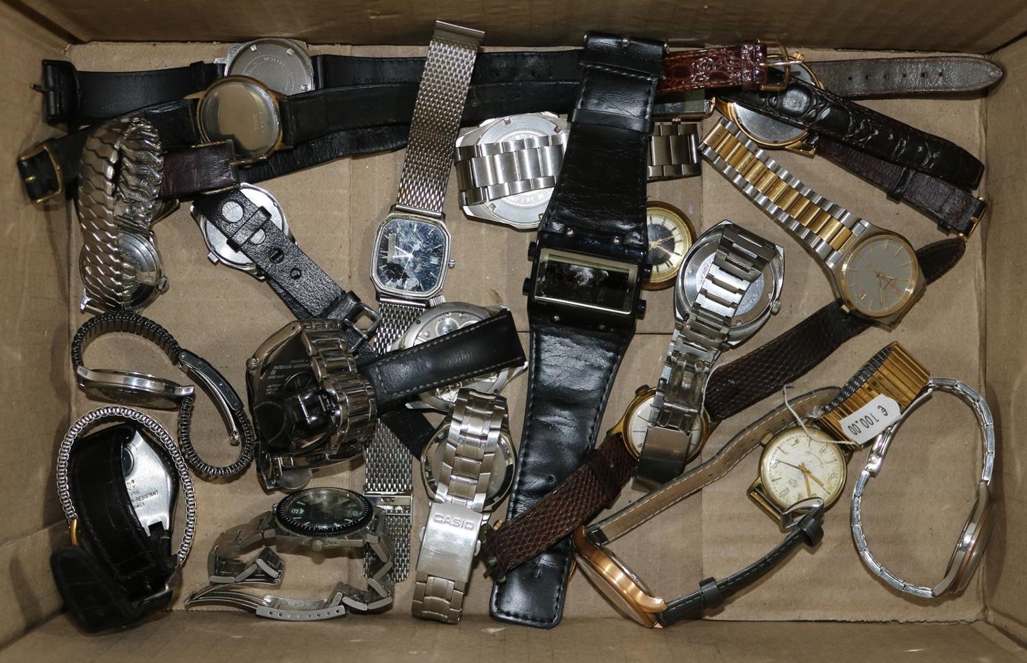 Große Abbildung Nr.2: 137-2520 Sammlung Vintage u. moderner: (Uhren, Armbanduhren)