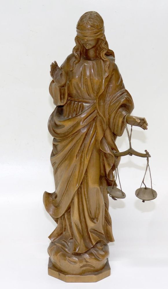 Große Abbildung Nr.1: 137-2547 Justitia: (Volkskunst)