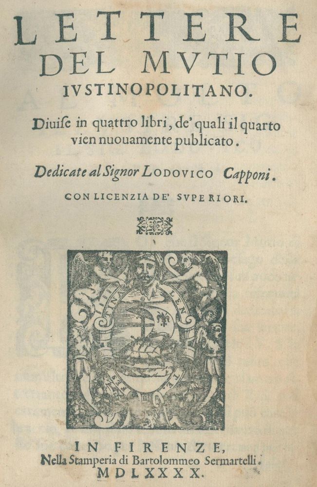 Große Abbildung Nr.1: 137-255 Muzio,G.: (Alte Drucke, Handschriften und Theologie)