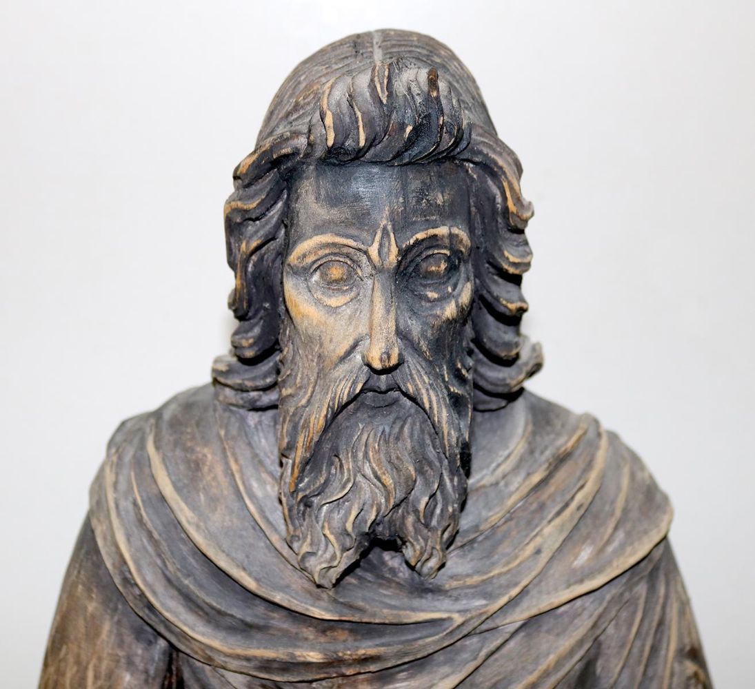 Große Abbildung Nr.3: 137-2552 Heiliger Petrus.: (Volkskunst, Religiöse Volkskunst)