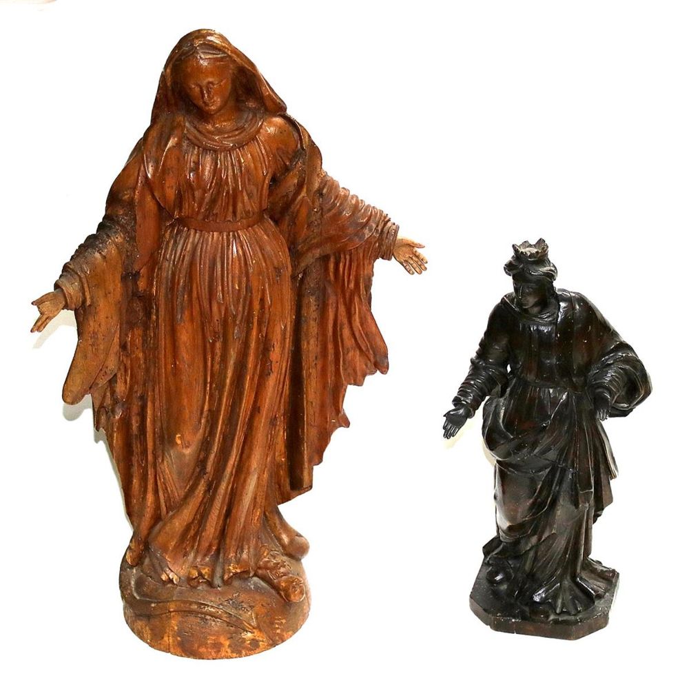 Große Abbildung Nr.1: 137-2554 Madonna,: (Volkskunst, Religiöse Volkskunst)