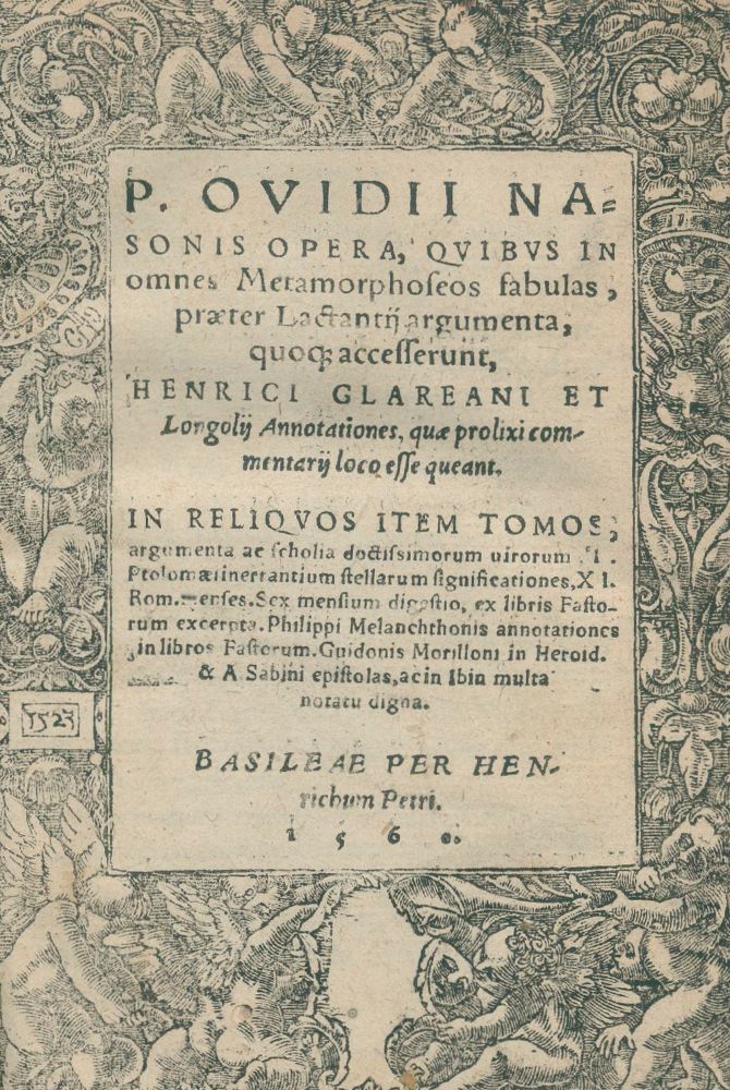 Große Abbildung Nr.1: 137-261 Ovidius Naso, Publius.: (Alte Drucke, Handschriften und Theologie)