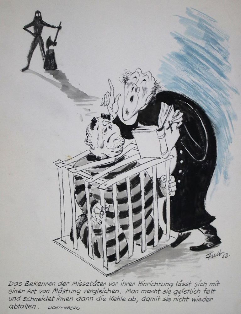 Große Abbildung Nr.1: 137-2672 Aphorismen von Lichtenberg: (Varia, Karikatur)
