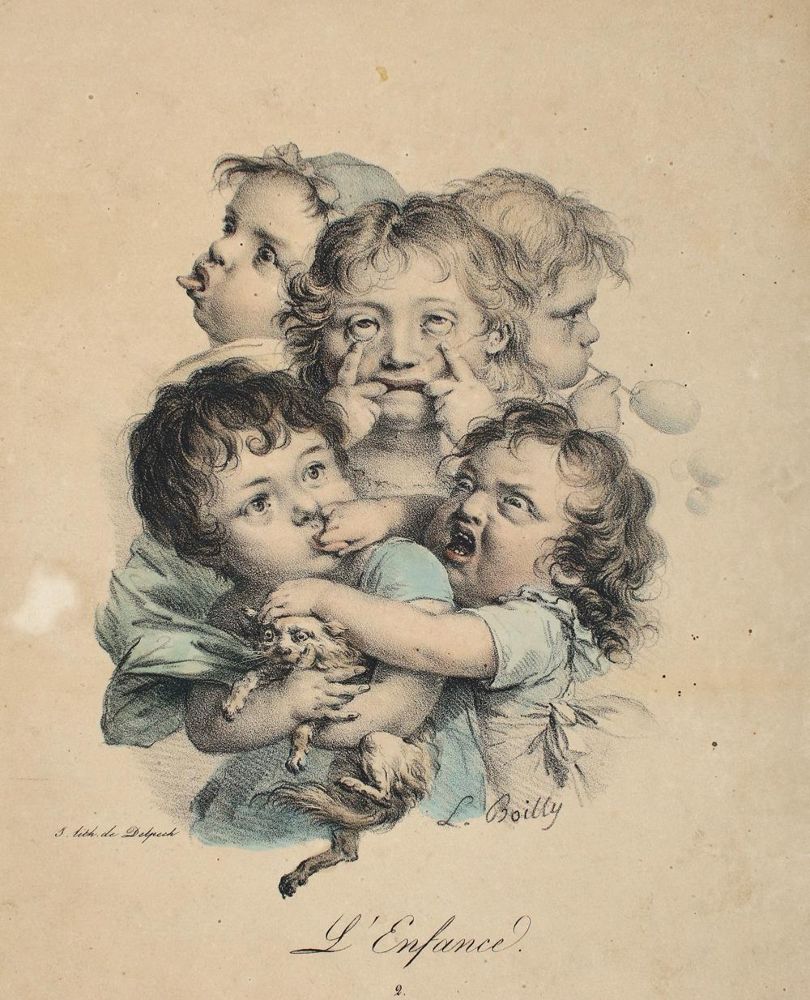 Große Abbildung Nr.1: 137-2673 Boilly, Louis Léopold: (Varia, Karikatur)