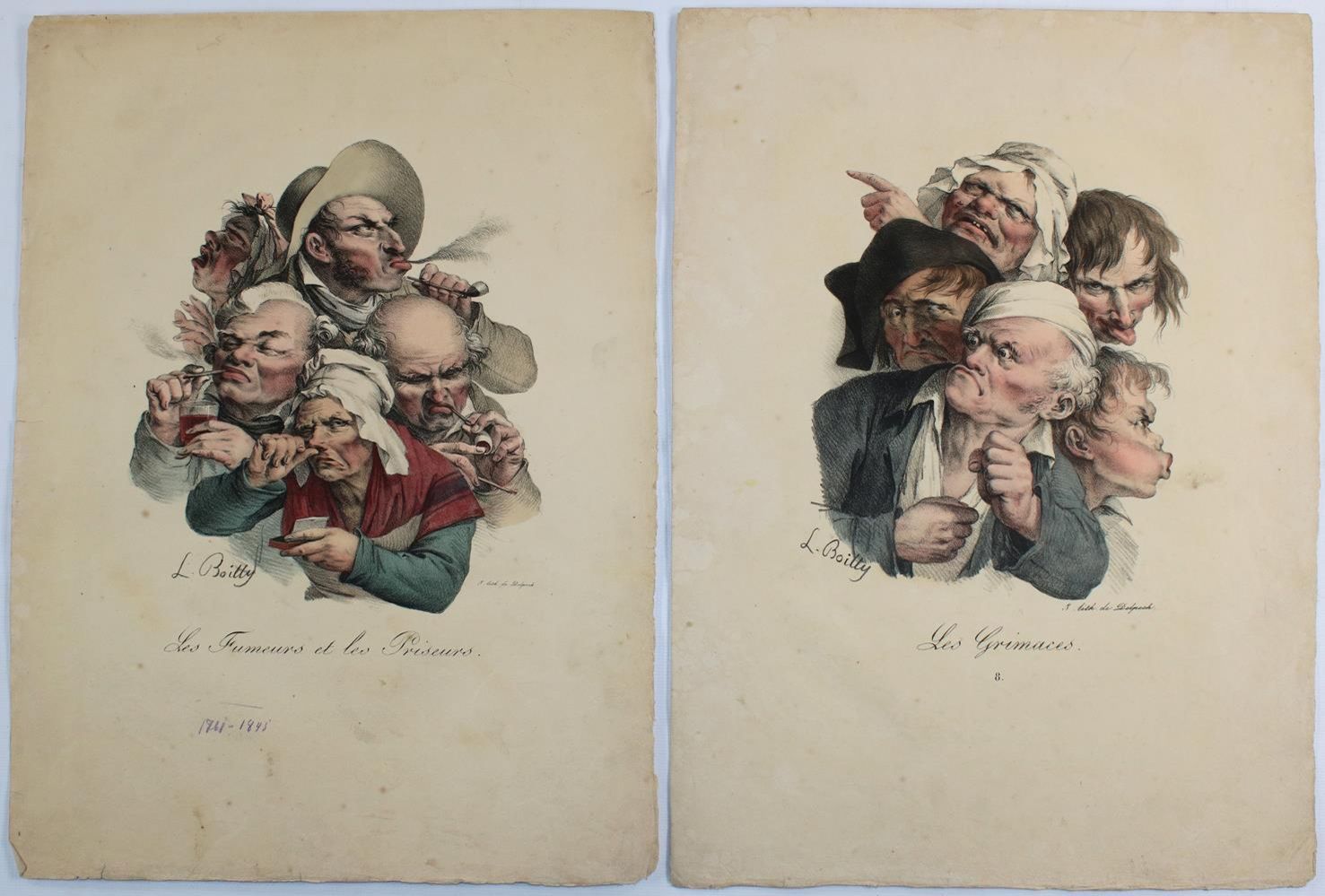 Große Abbildung Nr.4: 137-2673 Boilly, Louis Léopold: (Varia, Karikatur)