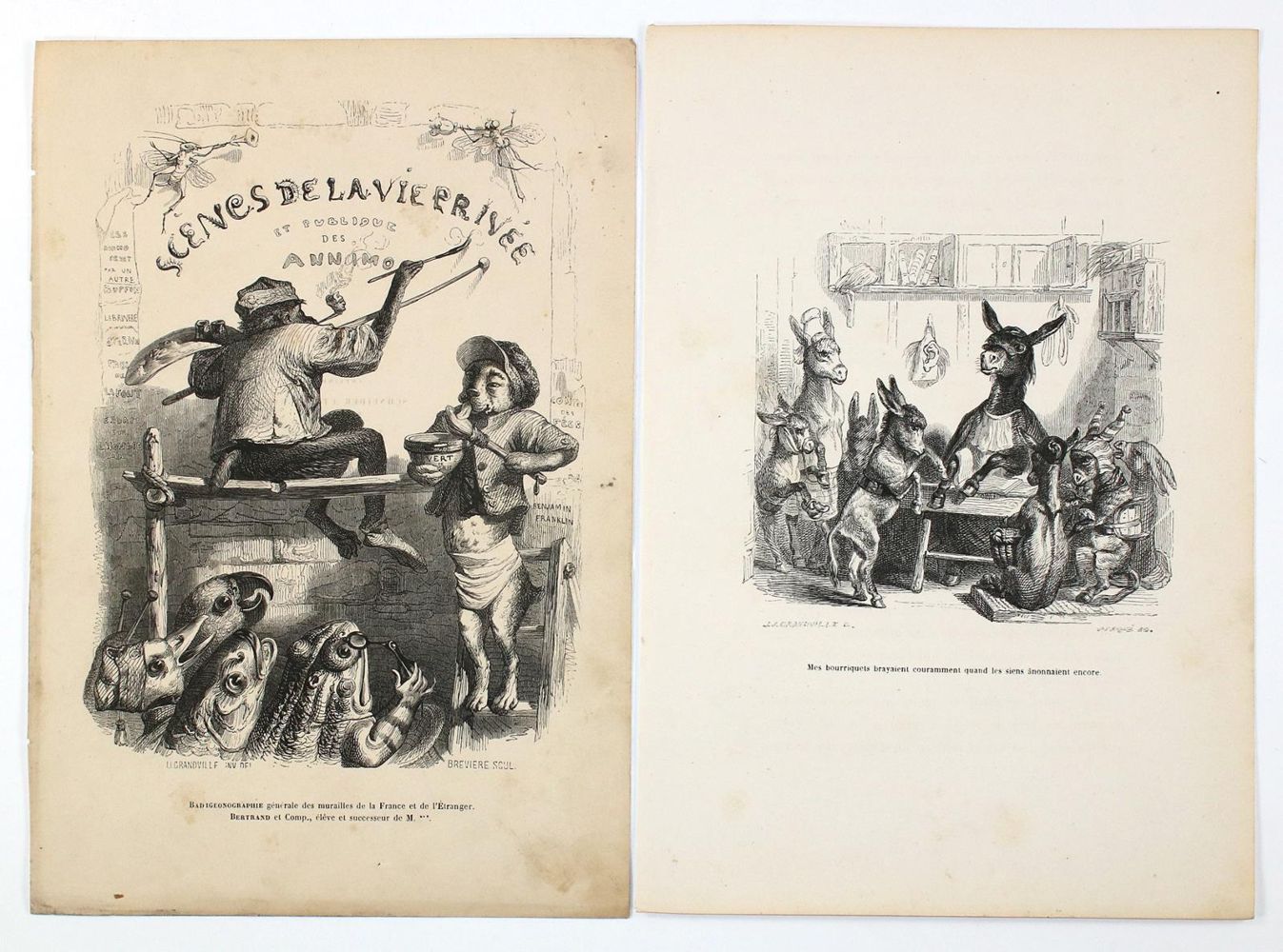 Große Abbildung Nr.1: 137-2674 Grandville.: (Varia, Karikatur)