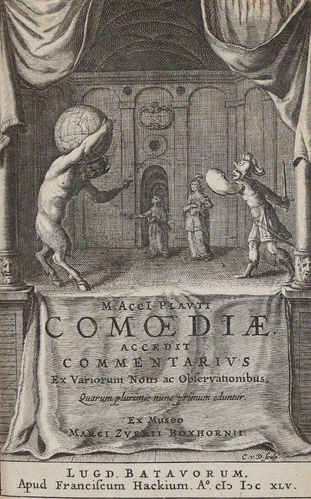 Große Abbildung Nr.1: 137-271 Plautus,M.A.: (Alte Drucke, Handschriften und Theologie)