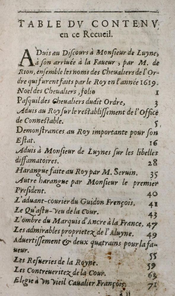 Große Abbildung Nr.1: 137-278 (Recueil des pieces: (Alte Drucke, Handschriften und Theologie)