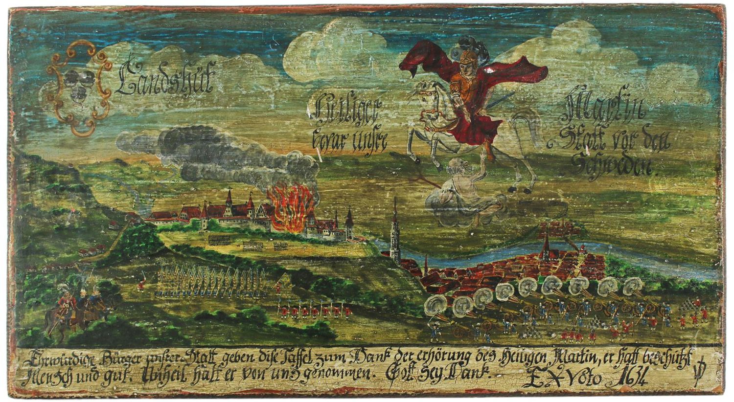 Große Abbildung Nr.1: 137-2784 Landshut.: (Deutschland, Landshut, Ex voto)