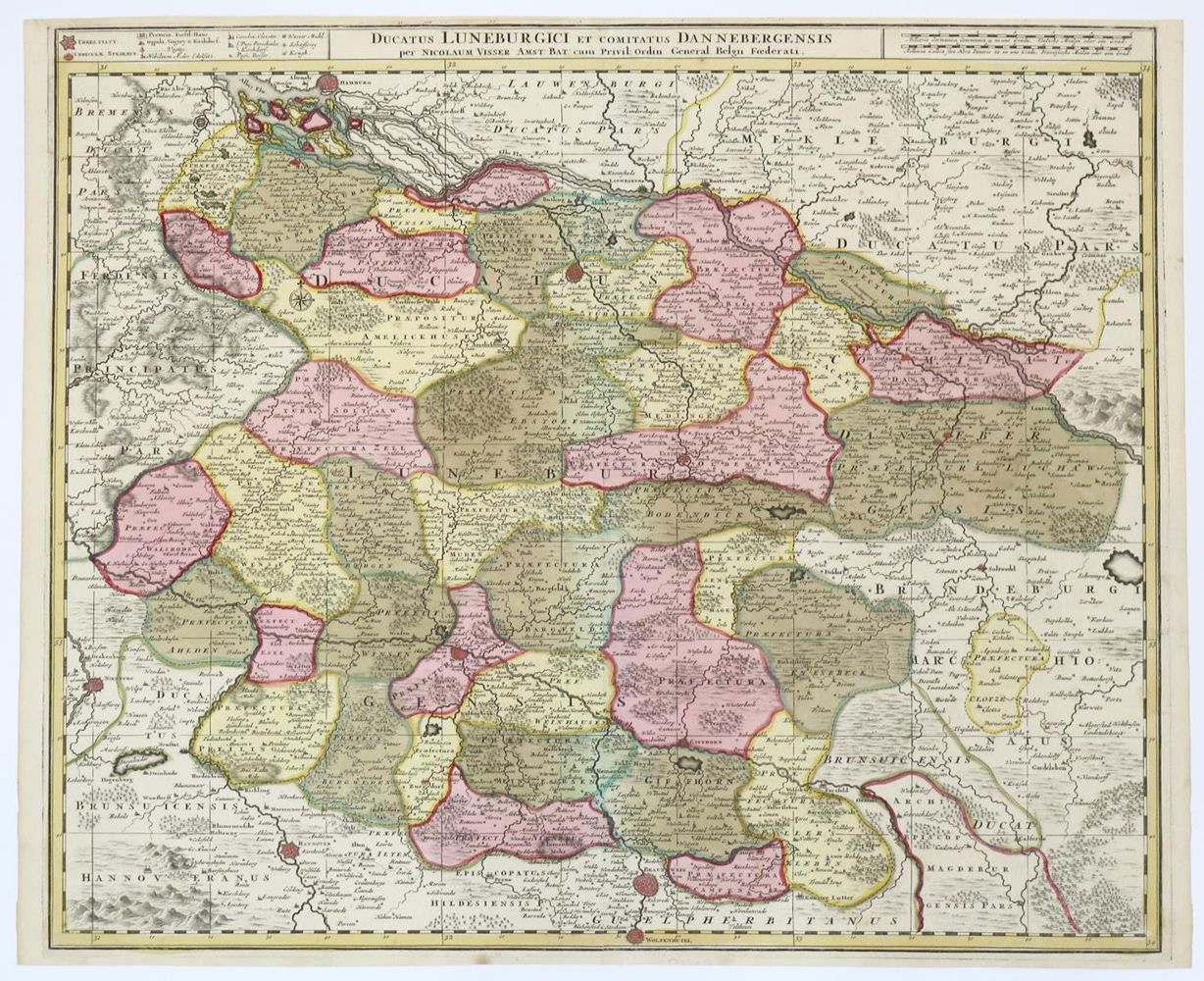 Große Abbildung Nr.1: 137-2789 Lüneburg, Dannenberg.: (Deutschland)